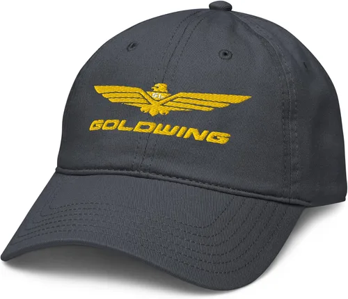 Miniatura 11 de Honda Gorro de béisbol ajustable con logotipo de Goldwing, Azul marino