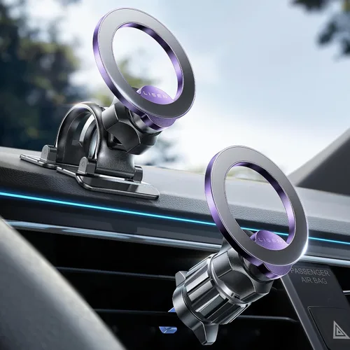 Miniatura 8 de LISEN Soporte magnético para teléfono MagSafe para automóvil, accesorios de automóvil para mujeres y hombres [2025 Ultra], soporte magnético