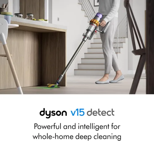 Miniatura 11 de Aspiradora inalámbrica Dyson V15 Detect Complete + Dok, amarillo