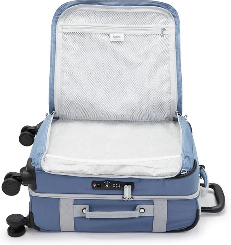Miniatura 5 de Kipling Spontaneous S Softside Spinner Wheel Equipaje, tamaño cabina, correas elásticas, Cepillo Azul C