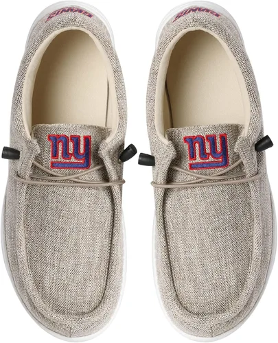 Miniatura 20 de FOCO Men's NFL Team Logo Lightweight Loafers Lace Up Cotton Knit Shoes