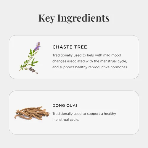Miniatura 3 de JSHealth Equilibrio hormonal para mujeres. Apoyo del síndrome premenstrual con vitaminas B3, B6, magnesio. Alivio de la tensión premenstrual.