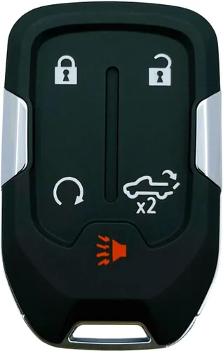 Funda de repuesto para llavero para Chevy Silverado y GMC Sierra 1500 2500HD 3500HD 3500HD sin llave (5 botones)
