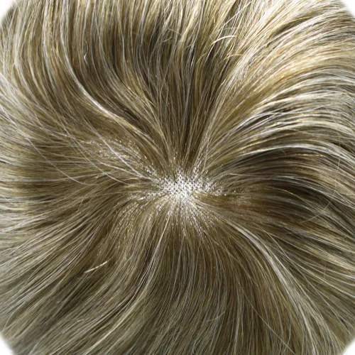 Miniatura 5 de Toupee For Men Hair Piece Fine Mono Hair System For Men Human Hair Mens Toupee Hair Piece For Men Hair Replacement Protesis Capilar 8x10 Medium