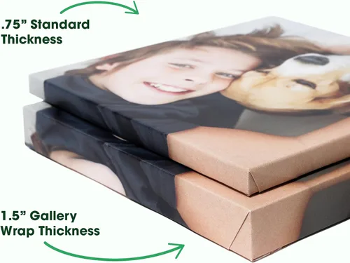 Miniatura 5 de BuildASign Impresiones en lienzo personalizadas con tus fotos, arte de pared personalizado de imagen a lienzo, perfecto para decoración del hogar