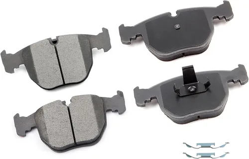 Miniatura 11 de Pastillas de freno de cerámica delanteras traseras 8 piezas para Mercedes-Benz CLK3/CLK430, 98-99 para Mercedes-Benz E300, 98-02 04 05