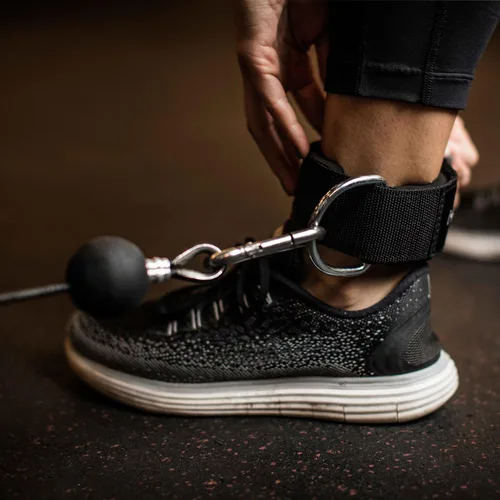 Miniatura 3 de Harbinger Tobillero: soporte ajustable premium para entrenamiento de fuerza, máquinas de cable y entrenamientos de resistencia – Mejora la comodidad