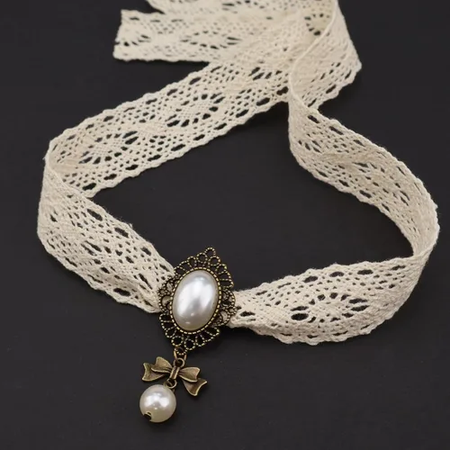 Miniatura 4 de Cinta artesanal de algodón natural de 1 pulgada, cinta de algodón vintage con ribete de encaje de ganchillo, cinta de envoltura de 10 yardas (beige)