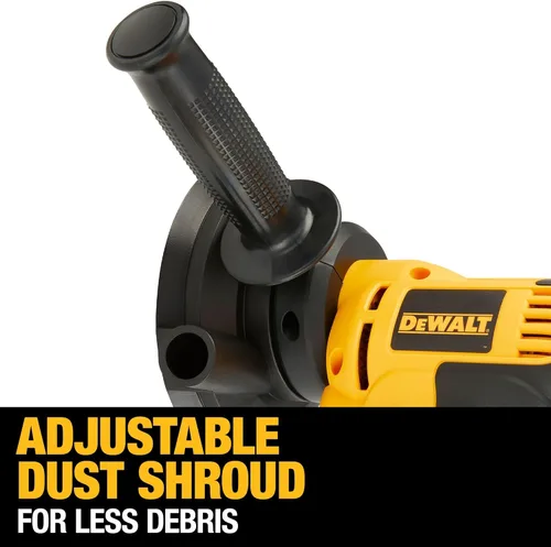 Miniatura 4 de DEWALT Lijadora rotativa, velocidad variable, cubierta antipolvo, 5 pulgadas (DWE6401DS)