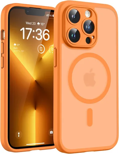 Miniatura 97 de TOCOL Funda magnética 3 en 1 para iPhone 14 Pro, mejorada [protección completa de cámara] con 2 protectores de pantalla, funda de grado militar Azul