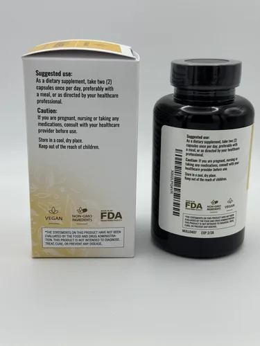Miniatura 3 de HERBAMAMA Cápsulas de Hoja de Gordolobo - 1200mg de Extracto de Hoja de Gordolobo para Apoyo a la Desintoxicación Pulmonar - Suplemento Respiratorio