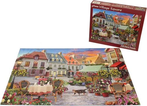 Miniatura 4 de Vermont Christmas Company Village Square - Rompecabezas de 550 piezas