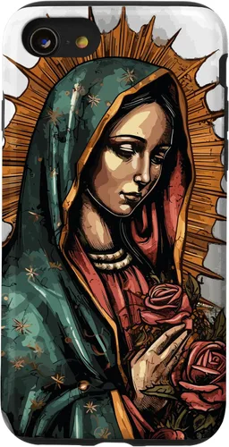 Miniatura 18 de Funda para iPhone 12 Pro Max Virgen De Guadalupe Católica Virgen De Guadalupe