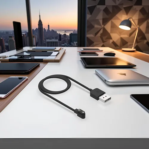 Miniatura 3 de Compatible con cargador de reloj inteligente Da Fit, cable de carga USB de repuesto para reloj inteligente, reloj inteligente, cables de repuesto