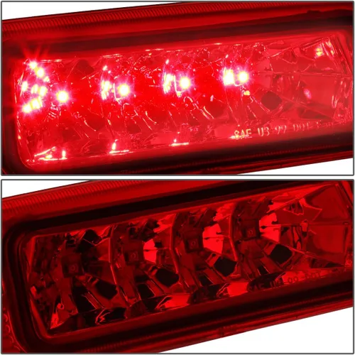 Miniatura 3 de DNA MOTORING 3BL-JGC99-LED-RD - Luz de freno LED de tercera cola con lente roja [compatible con Jeep Grand Cherokee 99-04]