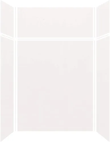 Miniatura 58 de Transolid EWKX483696-41 Expressions - Kit de pared de ducha de 6 paneles con extensión, 36 pulgadas de largo x 48 pulgadas de ancho x 96 pulgadas