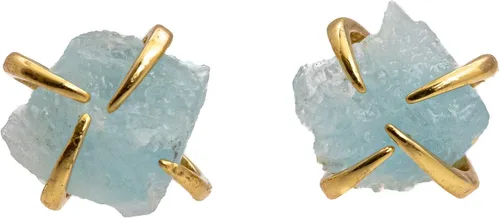 Miniatura 9 de Pendientes de tuerca de piedra preciosa cruda, idea de regalo para el día de la madre, graduación, moda de verano