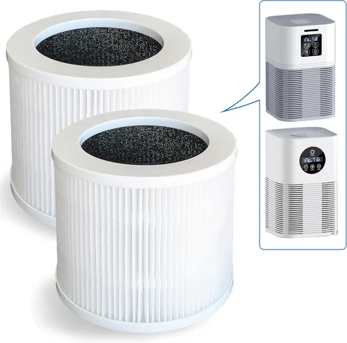 Filtro de repuesto A1, compatible con el purificador de aire Vewior A1 HQSC-50, HQKJ-80 y AME AP01W, purificador de aire KOIOS HQKJ-50, repuesto
