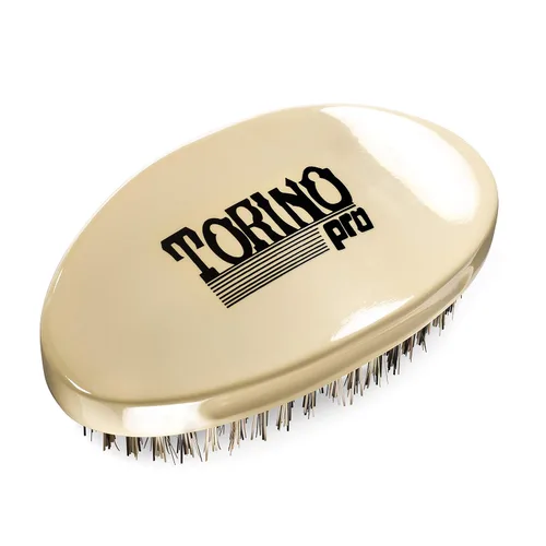 Miniatura 2 de Cepillo Torino Pro Wave #1510 - Por Brush King - Curvado, Dura Palma/Militar 360 Ondas