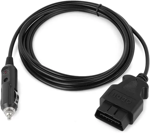 Miniatura 5 de OBD II - Cable de alimentación de emergencia para vehículo ECU, cable de diagnóstico para automóvil, ahorro de memoria (9.8 ft) con clip