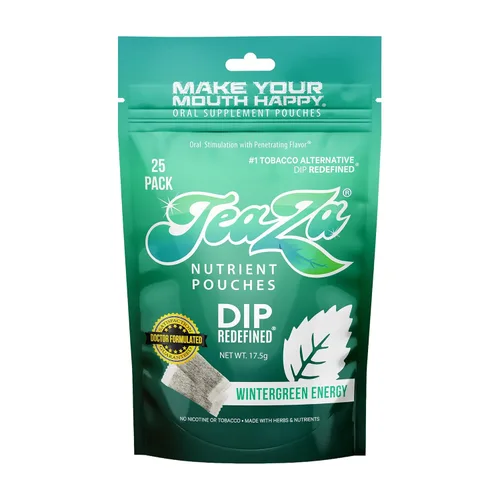 Miniatura 45 de Teaza Bolsas energéticas a base de hierbas, para masticar tabaco, alternativa sin nicotina, sin humo, tabaco alternativo y inmersión saludable