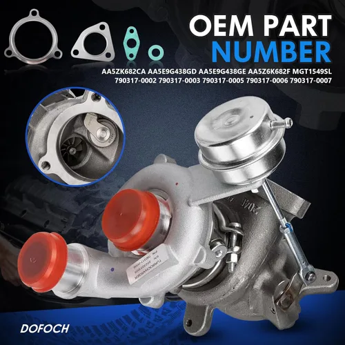 Miniatura 3 de Turbocompresor doble izquierdo y derecho para Ford Explorer Flex Lincoln MKS MKT 3.5L Ecoboost Reemplazo # AA5E9G438GD AA5E9G438GD AA5E9G438G