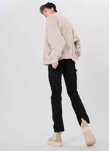 Miniatura 8 de Plaid&Plain Pantalones cargo ajustados con rodillas articuladas para hombre