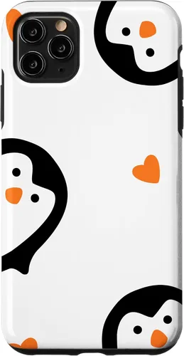 Miniatura 13 de Cute Penguins Hearts Phone Case for iPhone 17