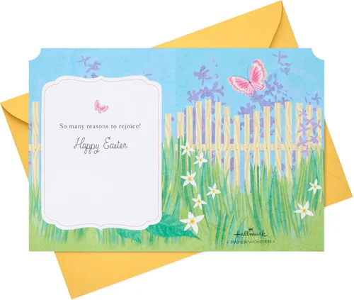 Miniatura 7 de Hallmark Paper Wonder - Tarjeta de Pascua desplegable (lirios)