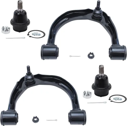 Miniatura 75 de Detroit Axle - Brazos de control superiores traseros para Chrysler 300 Dodge Challenger Charger Magnum, reemplazo del conjunto de brazos de control