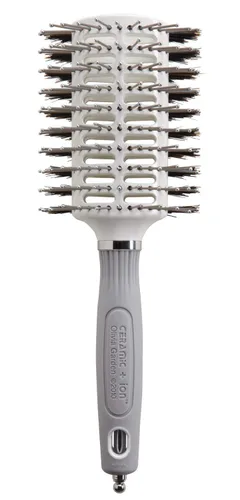 Miniatura 2 de Olivia Garden Turbo Vent Oval Twin & Cepillo de pelo 100% de jabalí