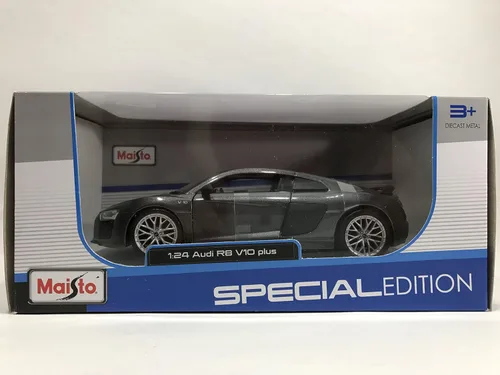 Miniatura 5 de Maisto - 31513 - Audi R8 V10 Plus - Escala 1:24 - Gris Metálico