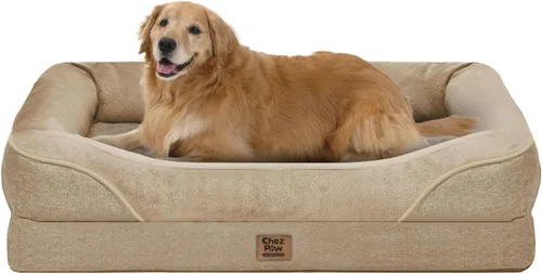 Miniatura 40 de Cama ortopédica grande lavable para perros, sofá XL para perros, cama de cuatro lados para perros, impermeable, antideslizante, para perros de gran