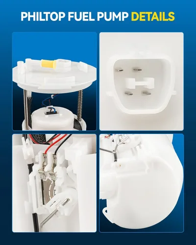 Miniatura 242 de PHILTOP FG1538 Conjunto de Bomba de Combustible Eléctrica con Unidad de Envío Compatible con Nissan Versa 1.6L Sedán/N17X 2012-2019, 2014-2019 Versa