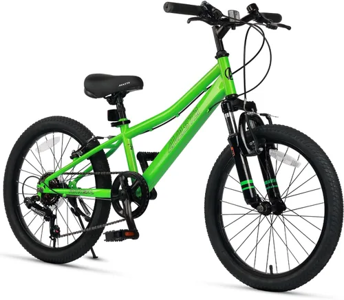 Miniatura 13 de AVASTA Govet Bicicleta de Montaña de 20'' para Niños de 6-12 Años para Niños y Niñas con Horquilla de Suspensión, Transmisión de 6 Velocidades