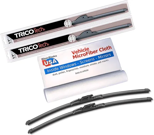 WiperBladesUSA Beam Blade limpiaparabrisas compatibles con Honda Prelude 1979 (juego de 2) Hojas de limpiaparabrisas