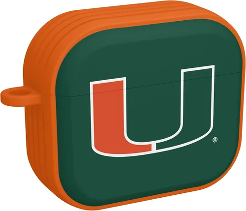 Miniatura 5 de AFFINITY BANDS Miami Hurricanes HDX - Funda compatible con Apple AirPods Gen 3 (clásico)