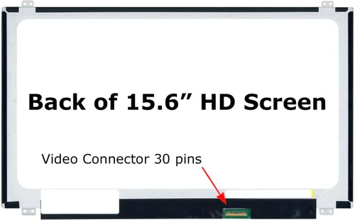 Miniatura 2 de SCREENARAMA Nueva pantalla de repuesto para N156BGA-EB2 REV.C1, HD 1366x768, mate, pantalla LED LCD con herramientas