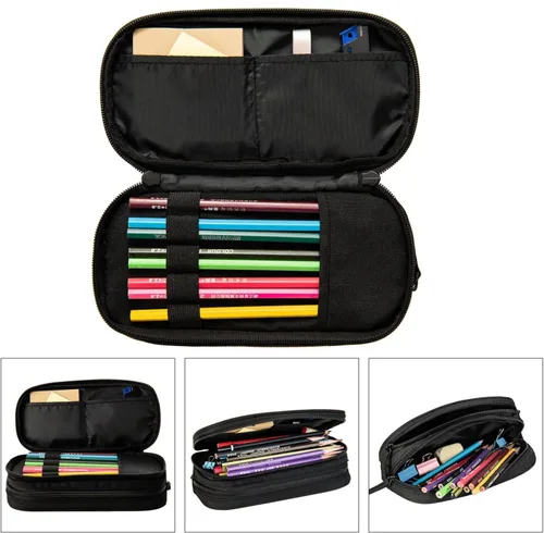 Miniatura 4 de Estuche para lápices Philadelphia, caja de lápices con nombre y número, estuche personalizado de estilo de fútbol, estuche de bolígrafo
