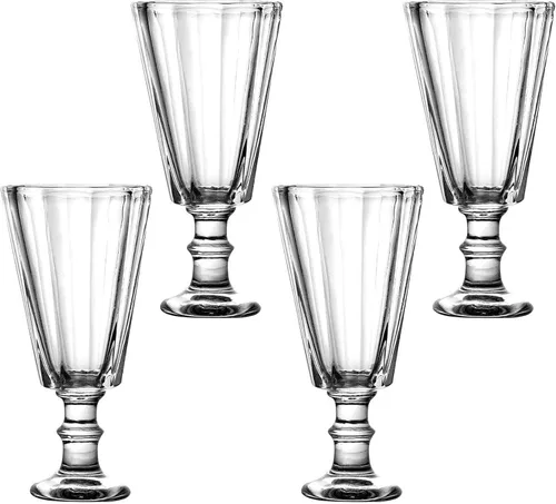 Miniatura 3 de Juego de 4 vasos de chupito de estilo vintage (Lafitnik) de 1.7 onzas líquidas, vasos de chupito para whisky, tequila, vodka, vasos de bar, vidrio