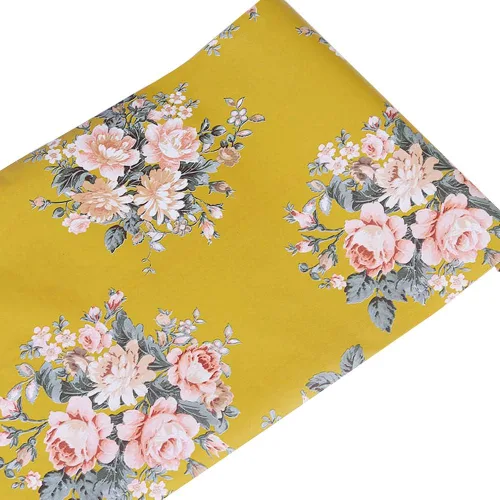 Miniatura 11 de LovingWay Revestimiento de estante floral de peonía vintage de 17.7 x 177 pulgadas, fácil de instalar, forro de cajón de almacenamiento, papel