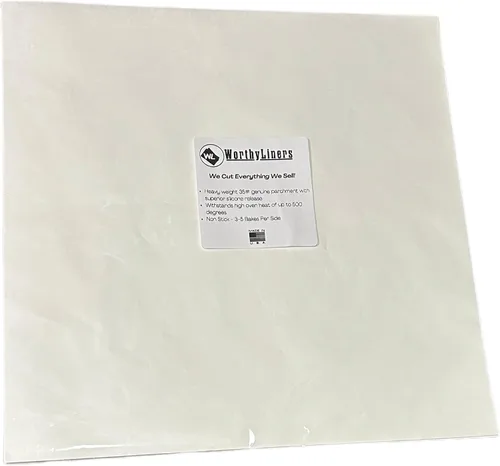 Miniatura 2 de Recubierto de silicona de 2 pulgadas 500 piezas de papel pergamino de tamaño pequeño