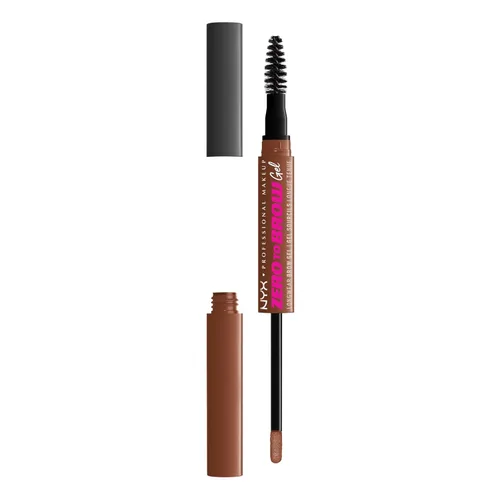 Miniatura 9 de NYX PROFESSIONAL MAKEUP Zero to Brow, gel de cejas de larga duración, rubio ceniza
