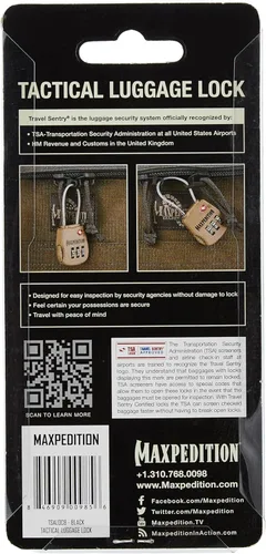 Miniatura 2 de Maxpedition Bloqueo táctico para equipaje
