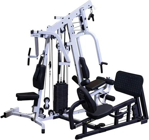 Body-Solid (EXM2500LPS) Máquina de gimnasio en casa multiestación, entrenamiento de fuerza de brazos y piernas, estación de entrenamiento de