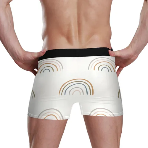 Miniatura 6 de CHIFIGNO Meadow Wildflower Boho Bamboo Fiber and Spandex Trunk Underwear Men, Soft and Breathable, S