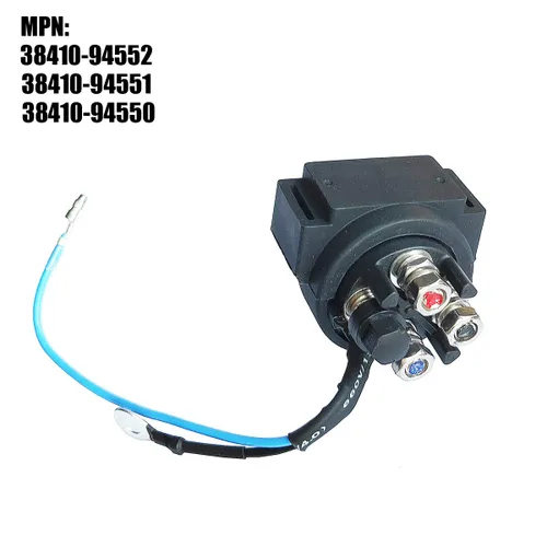 Miniatura 3 de Relé de inclinación de ajuste eléctrico para fuerabordas Suzuki DF40-DF140 de 4 tiempos y DT55-225HP 2 tiempos reemplazar 38410-94550 38410-94551