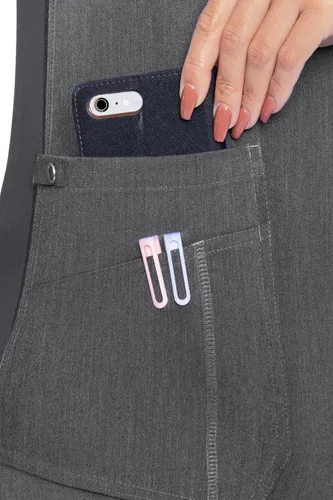 Miniatura 4 de Med Couture Touch - camisa de uniforme médico con cuello en V para mujer