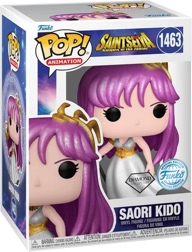 Miniatura 2 de FUNKO POP! ANIME: Saint Seiya Athena (Saori Kido) en la colección Diamond Glitter (exclusivo de AE)