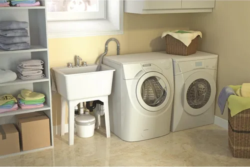 Miniatura 7 de SFA SANIFLO - Saniswift - Bomba de drenaje de agua gris - Solución eficiente para interiores/exteriores - Potente diseño de 1/3 HP - 4 años